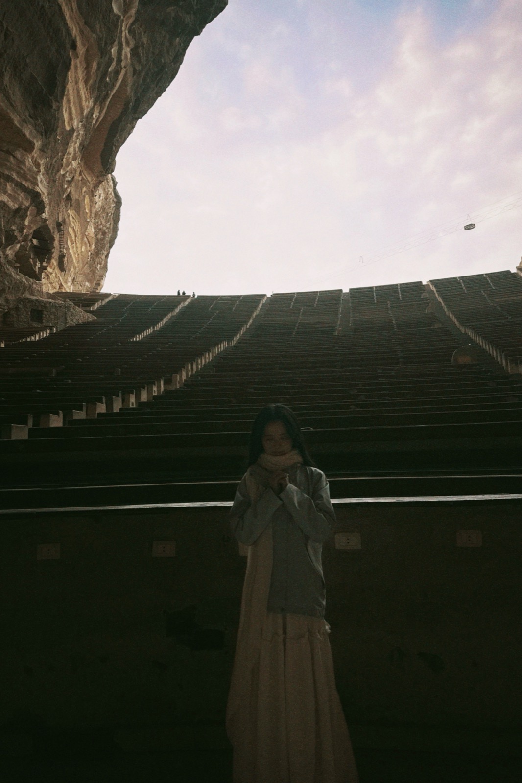 Stoney at the Cave Church, Cairo